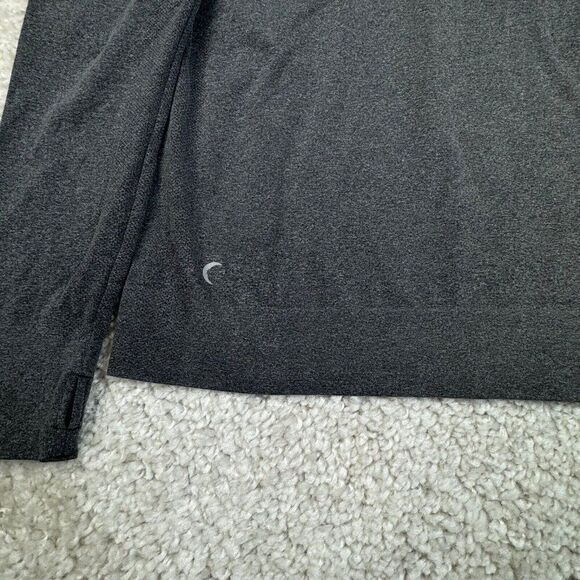 Zyia Active Heather Gray Seamless Long Sleeve Performance T Shirt - Picture 5 of 8
